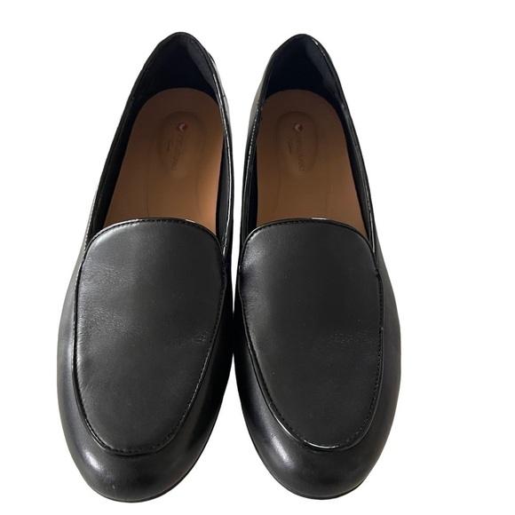 Clarks Women’s Unstructured Black Un-Blush Ease Slip On Black Loafer Sz 9 1/2 W - Picture 5 of 13